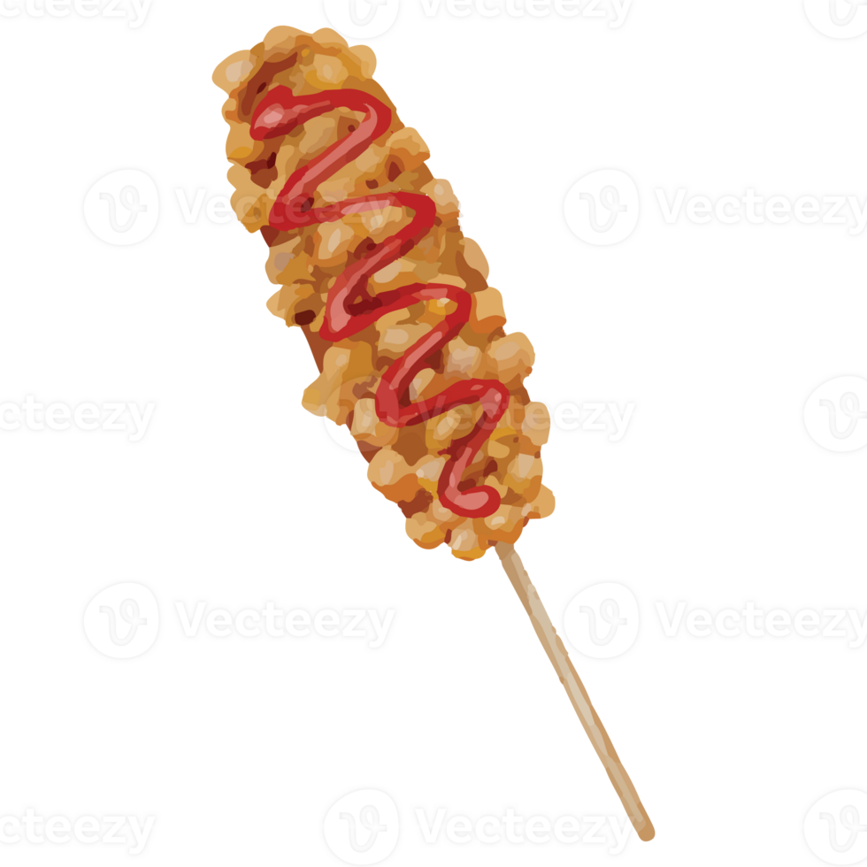 Sausage Fast Food Clip art Element Transparent Background png