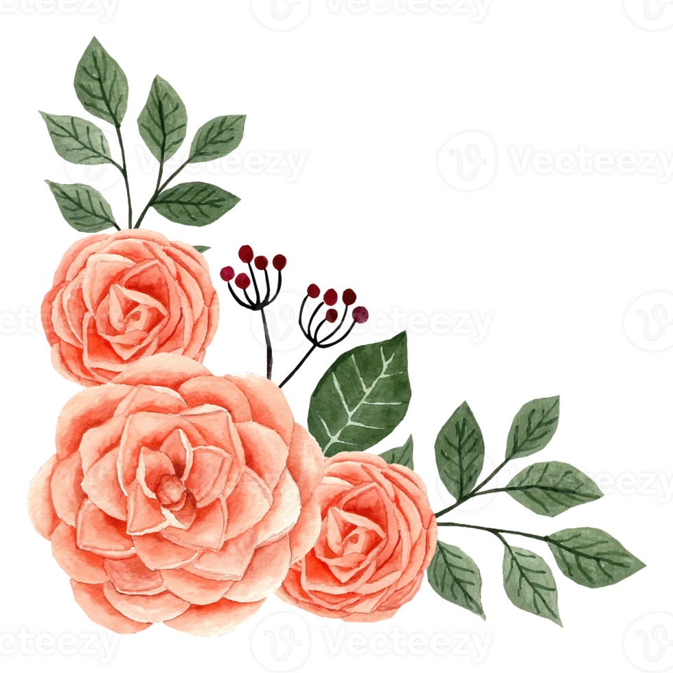 Flower bouquet, floral Clip art Element Transparent Background png