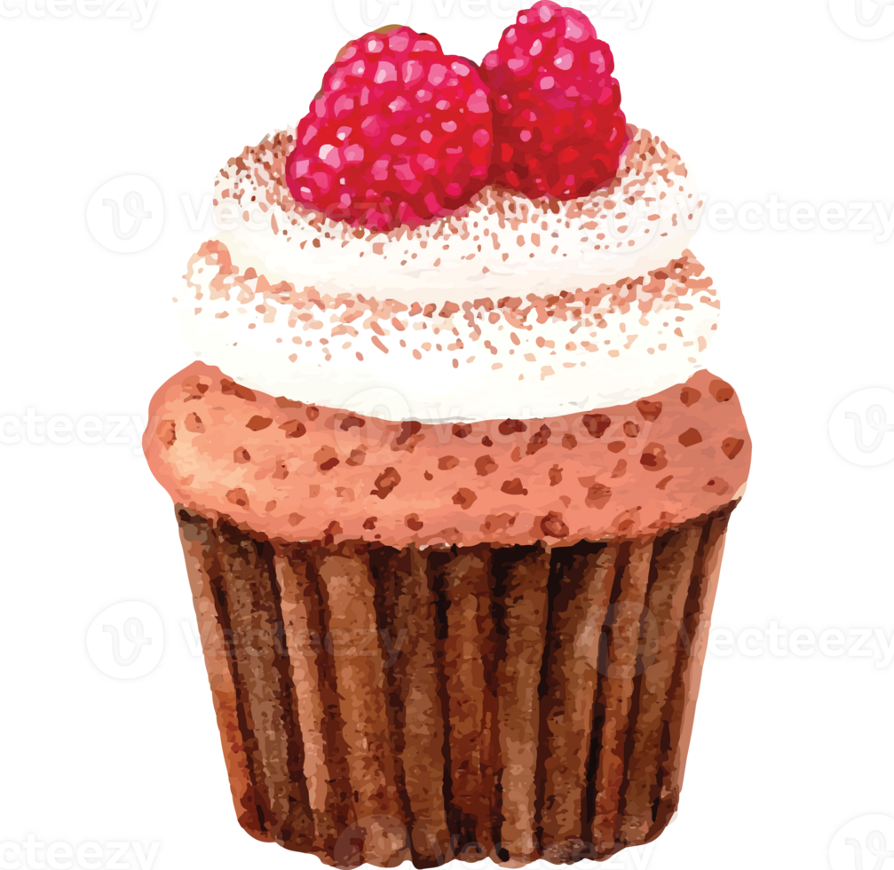 Cupcake, Fairy Cake Clip art Element Transparent Background png