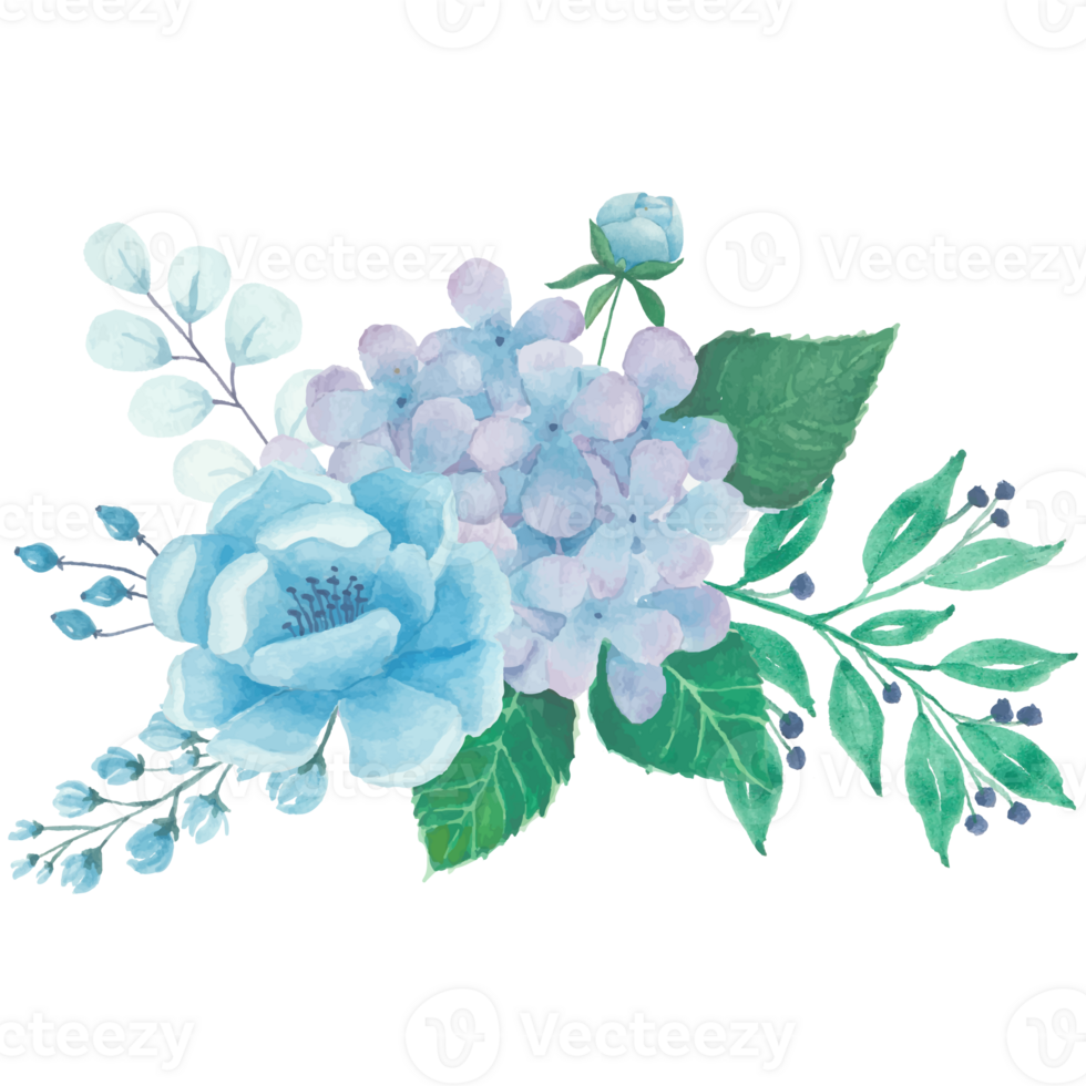 Flower bouquet, floral Clip art Element Transparent Background png