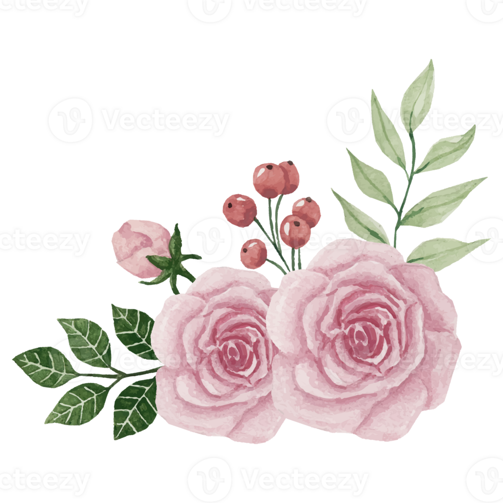 Flower bouquet, floral Clip art Element Transparent Background png