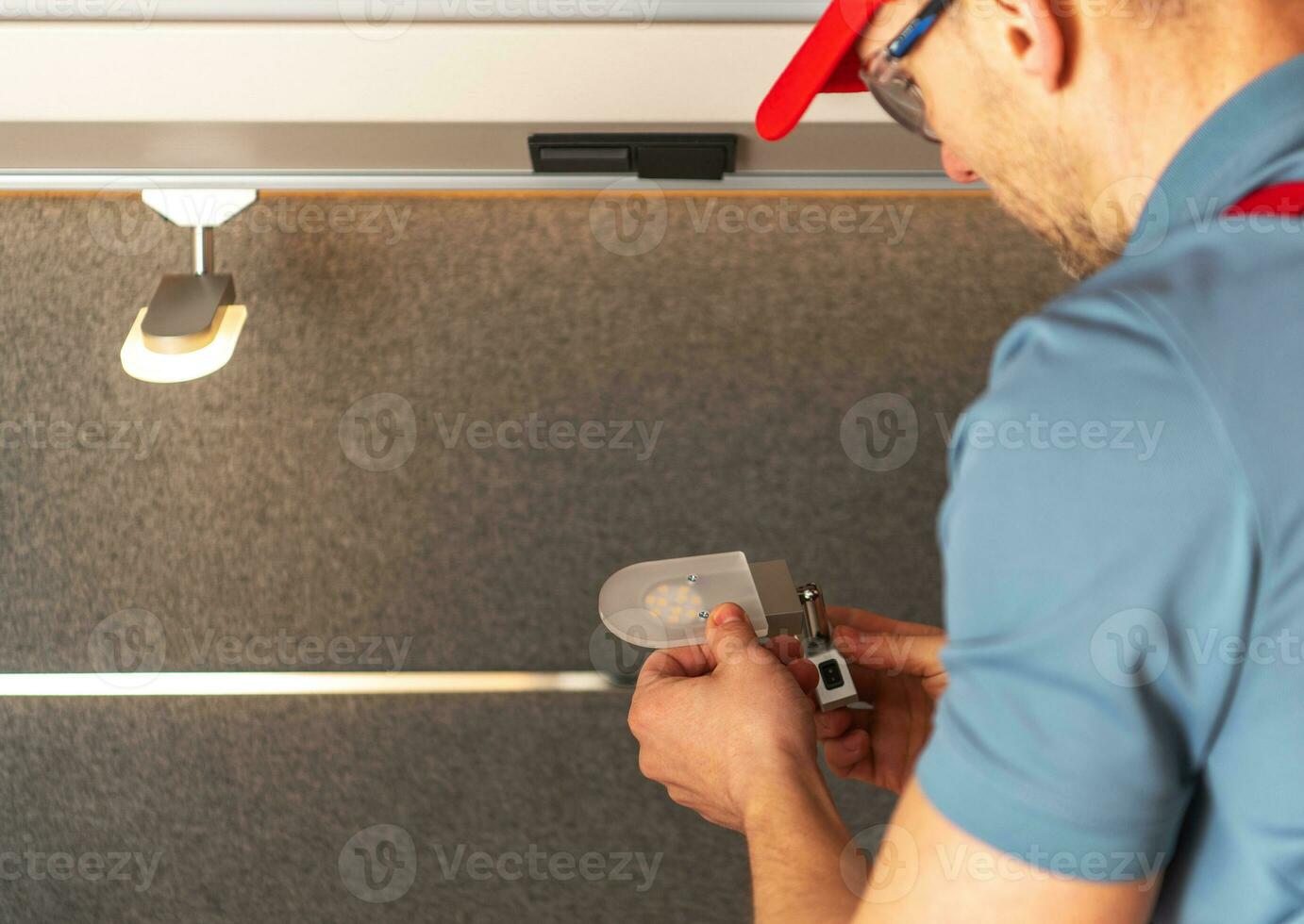 Replacing Old RV Camper Lighting to Modern LED Lights photo