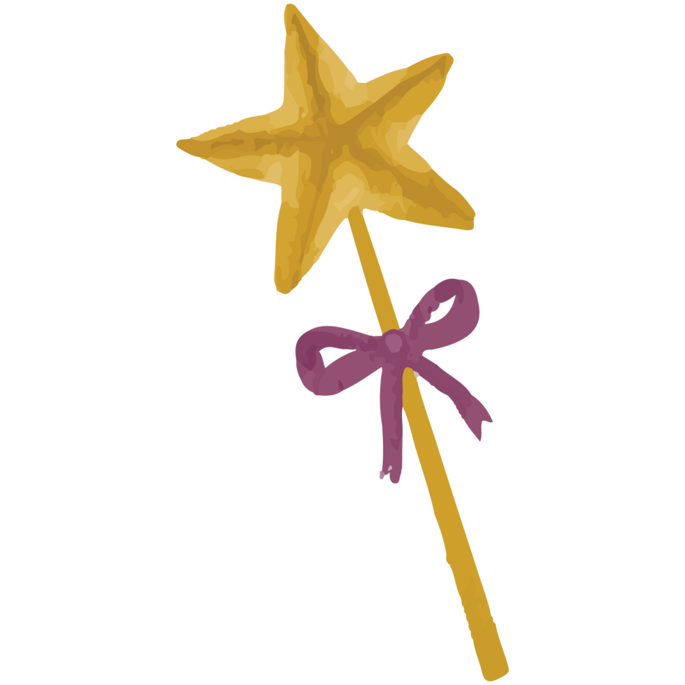 Magic Wand Clip art Element Transparent Background png