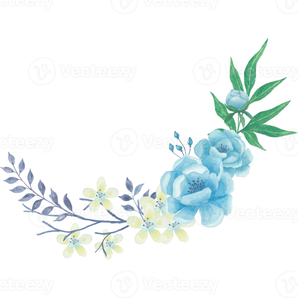 Flower bouquet, floral Clip art Element Transparent Background png