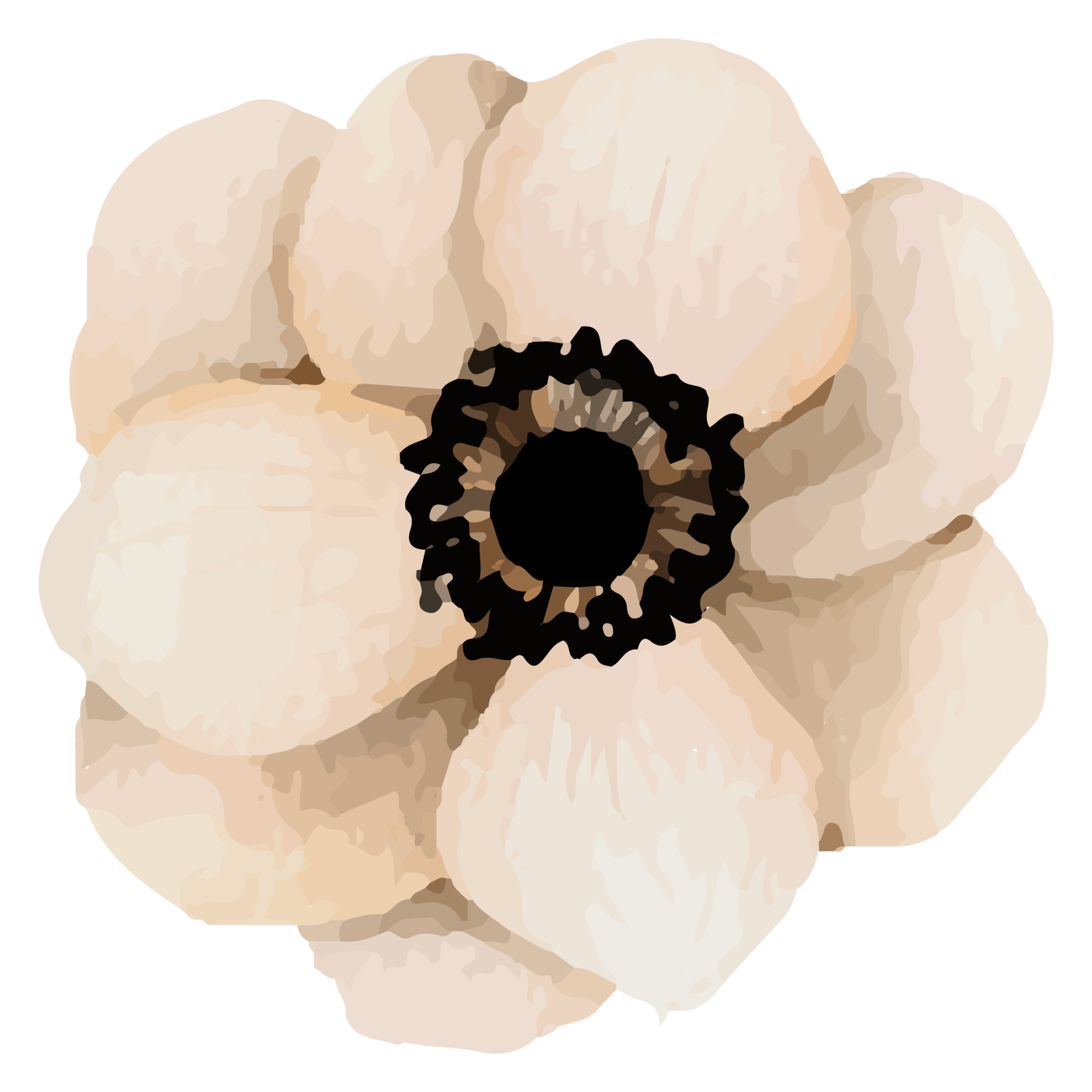 Flower Clip art Element Transparent Background 24628969 PNG