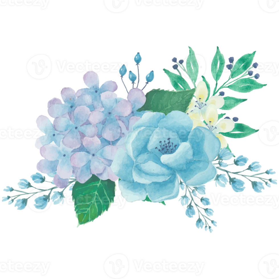 Flower bouquet, floral Clip art Element Transparent Background png