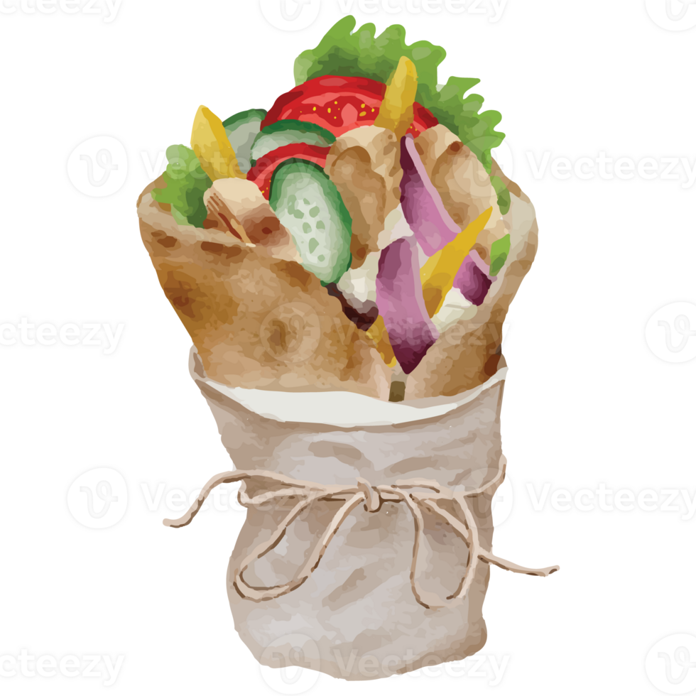 Taco Fast Food Clip art Element Transparent Background png