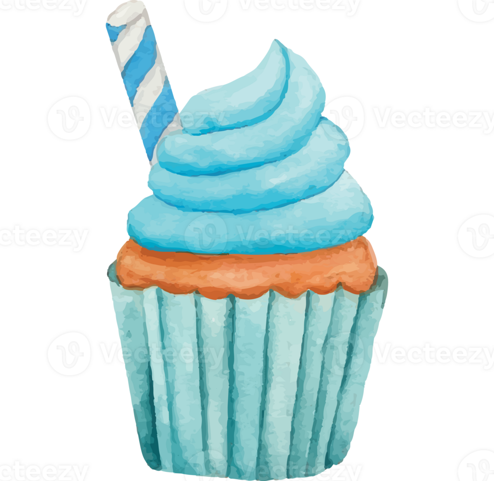 Cupcake, Fairy Cake Clip art Element Transparent Background png