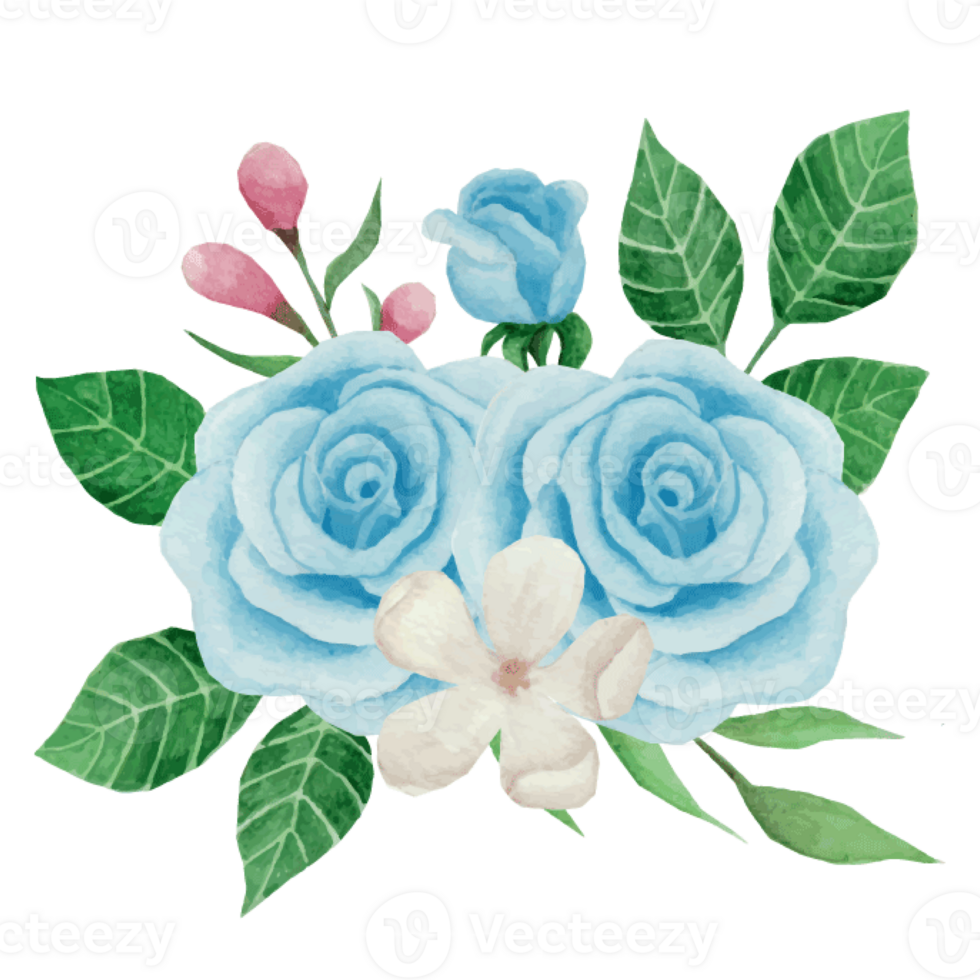 blomma bukett, blommig klämma konst element transparent bakgrund png