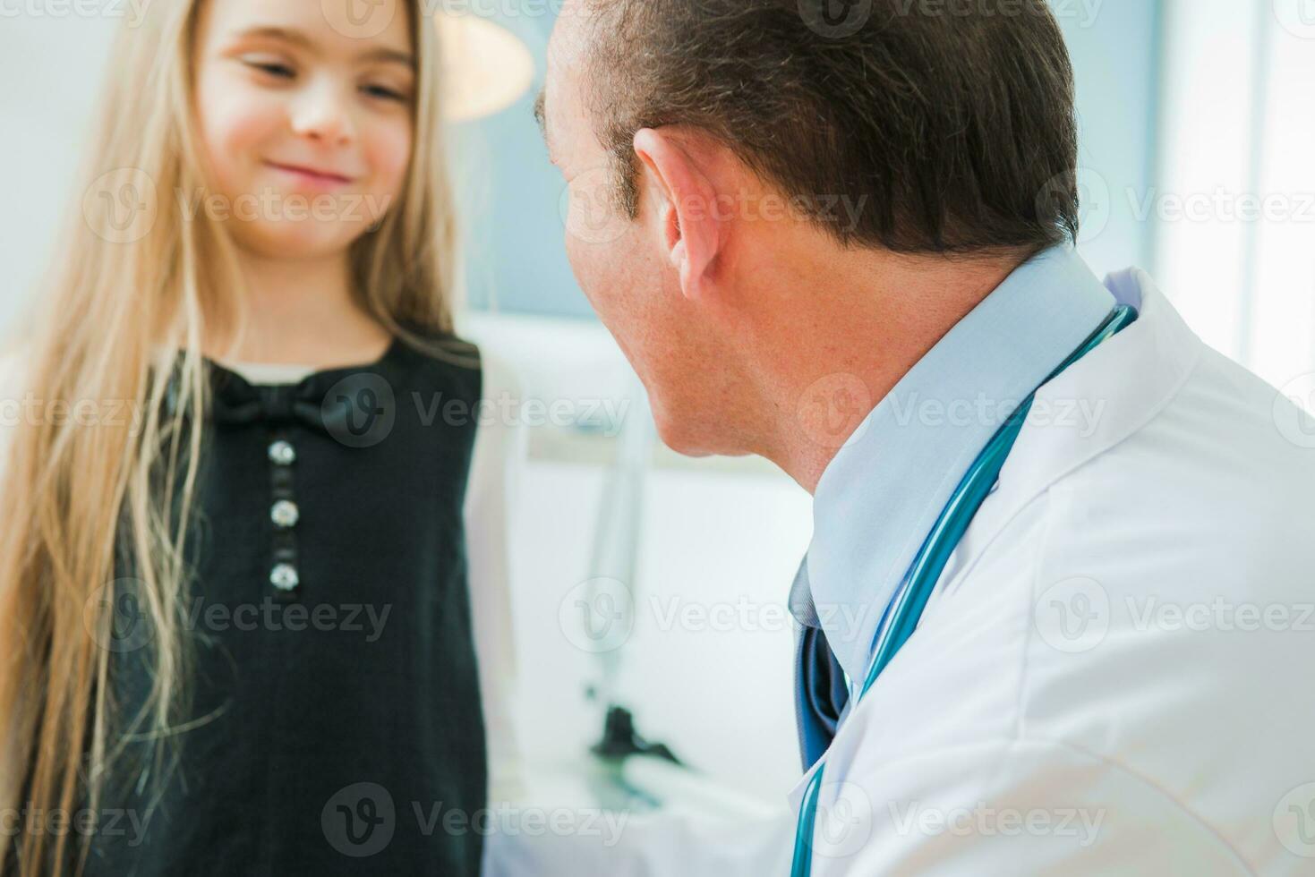 Pediatrician Talk To Girl photo