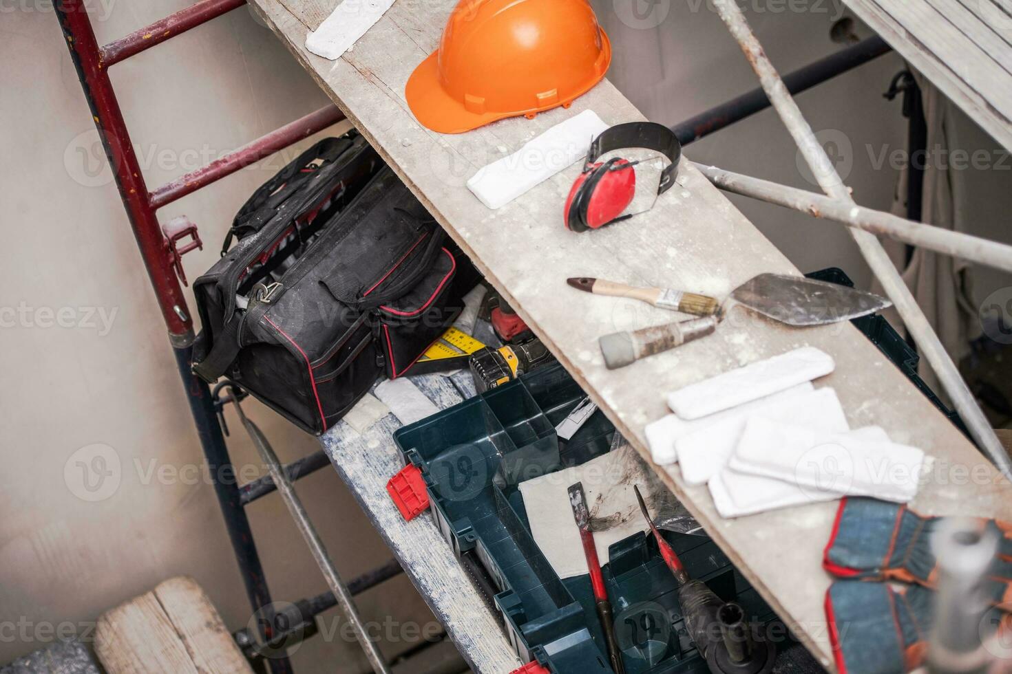 Construction Equipment Mess photo