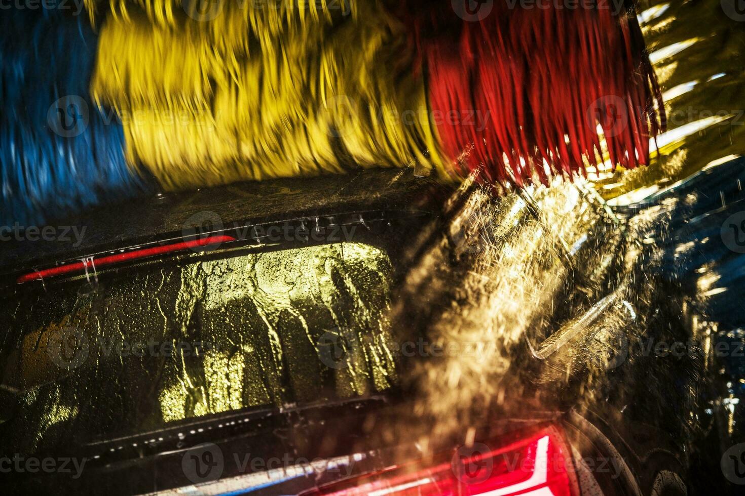 Modern Automatic Car Wash 24629193 Stock Photo at Vecteezy