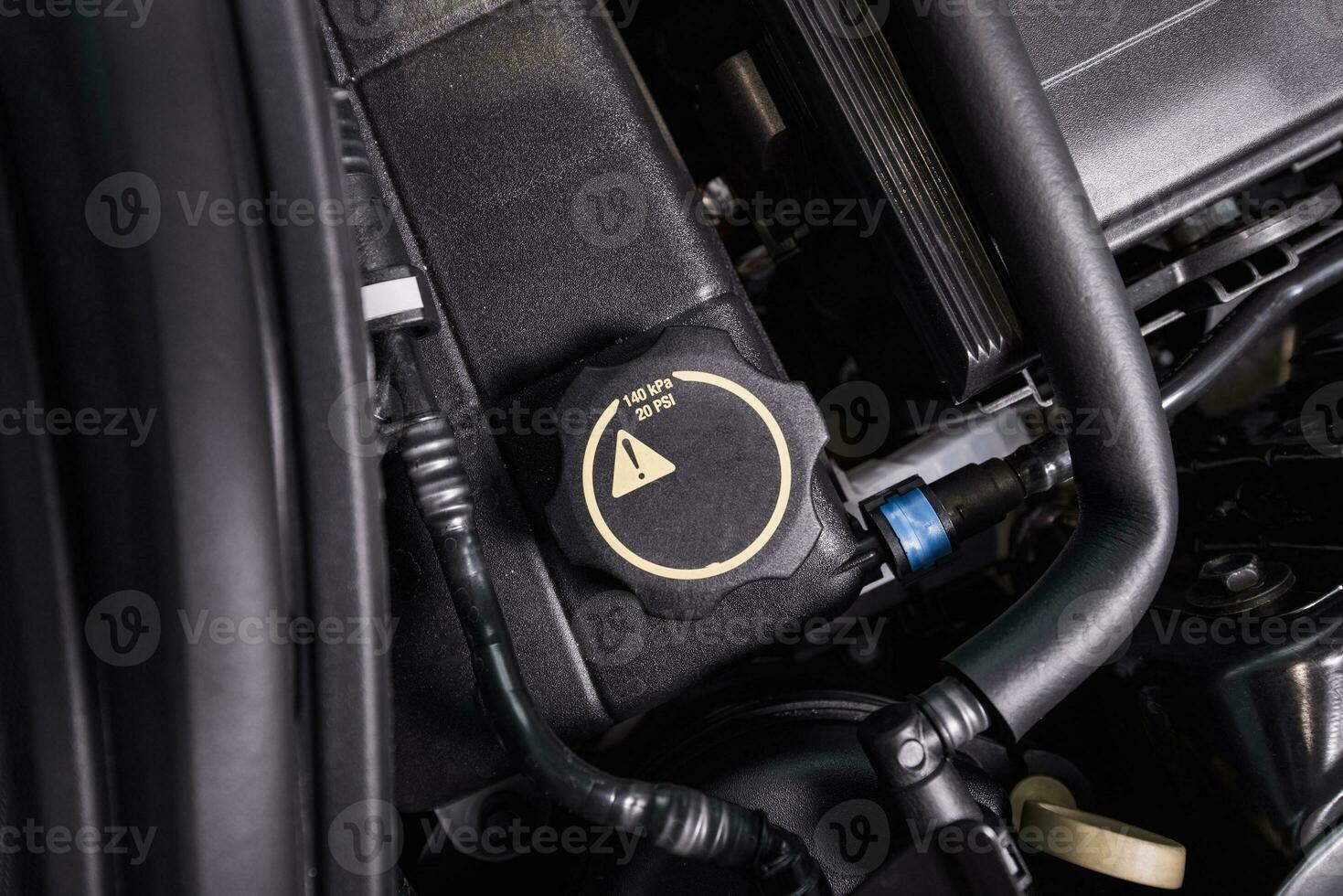 Car Engine Oil Fill Hole photo
