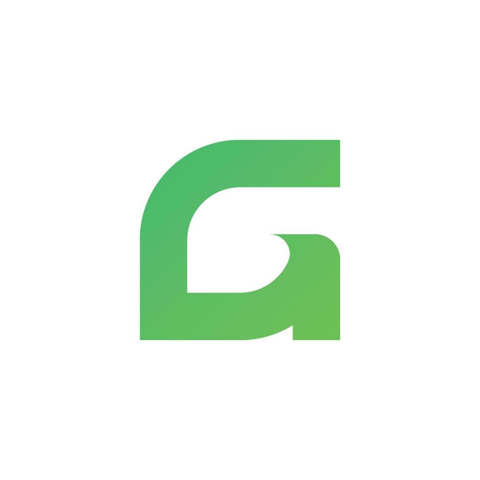 Letter G logo vector template element