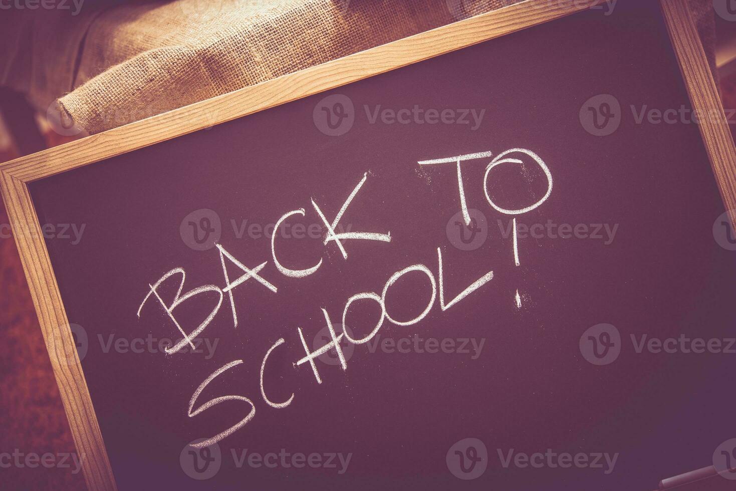 Back to School Blackboard photo