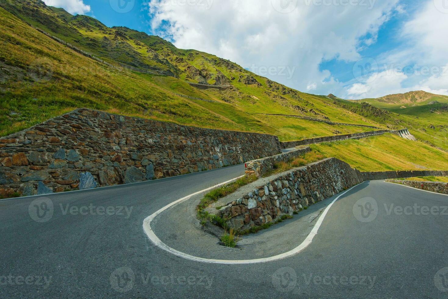 Winding Alpine Road photo