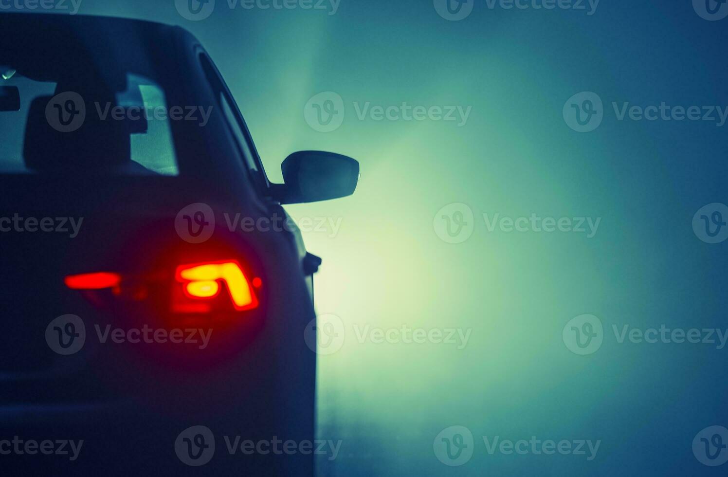 Foggy Road Traveling photo