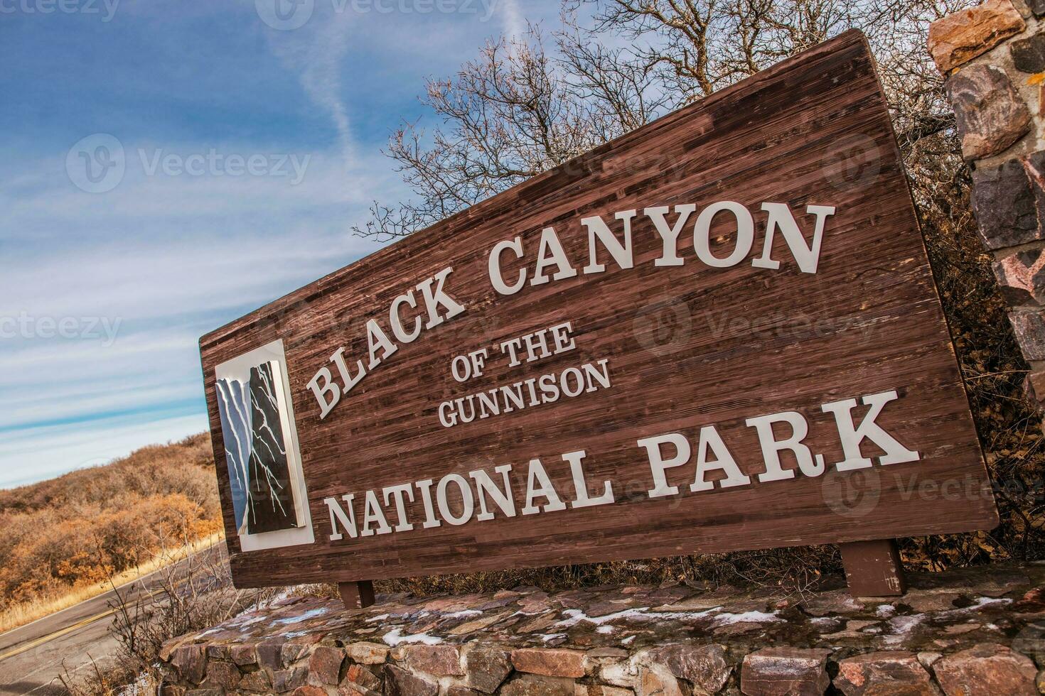 Black Canyon in Colorado photo