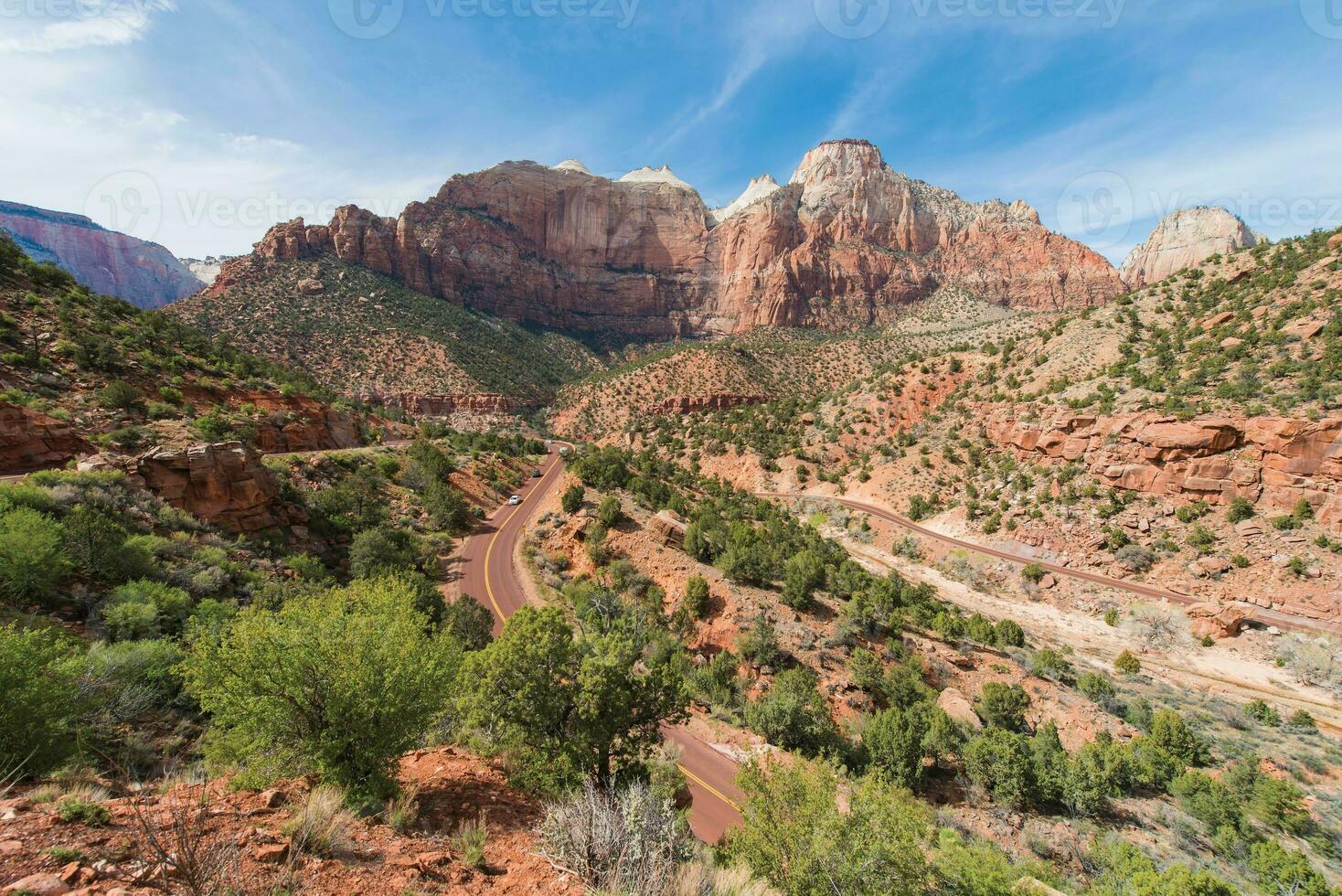 Zion Canyon Panorama photo