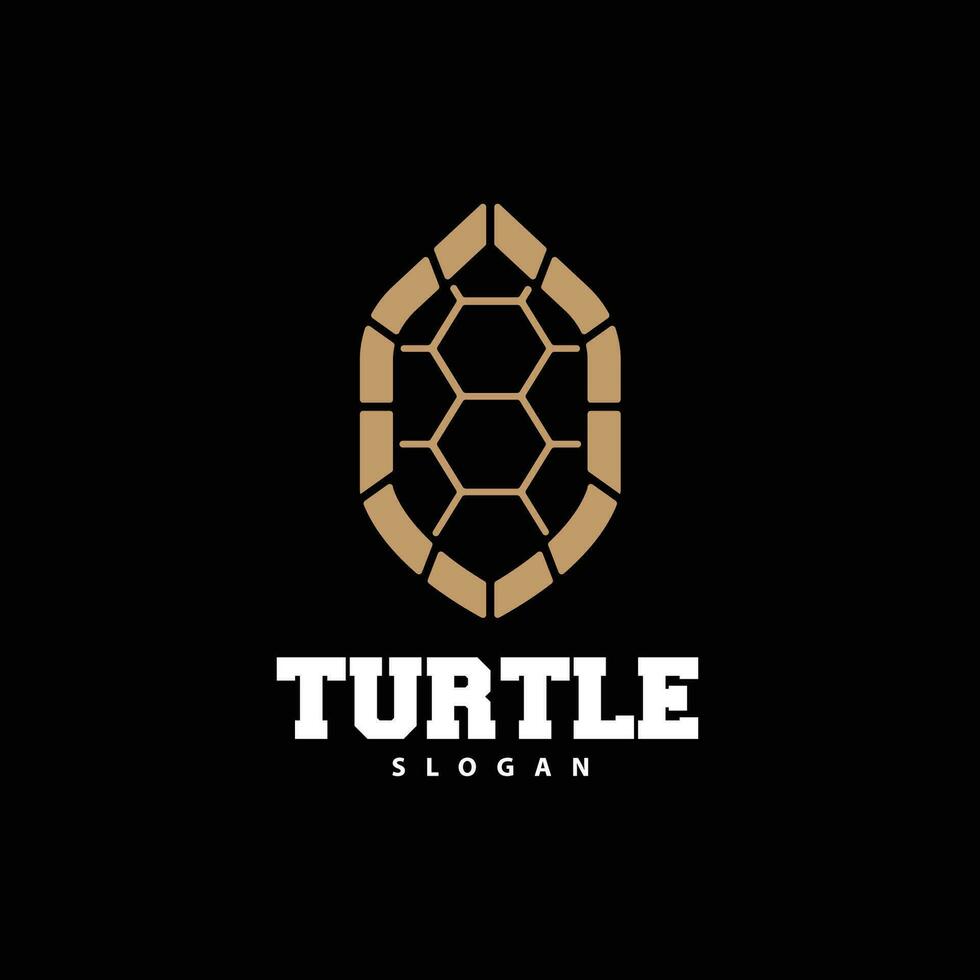 Tortuga logo, Oceano animal vector, sencillo minimalista diseño, símbolo ilustración modelo vector