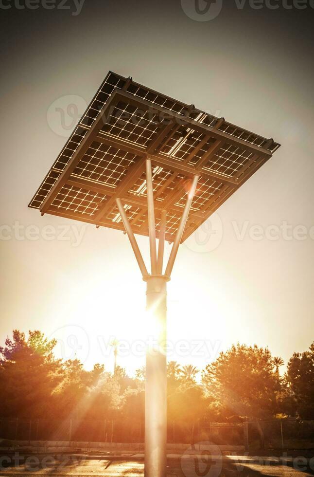 pequeño solar panel foto