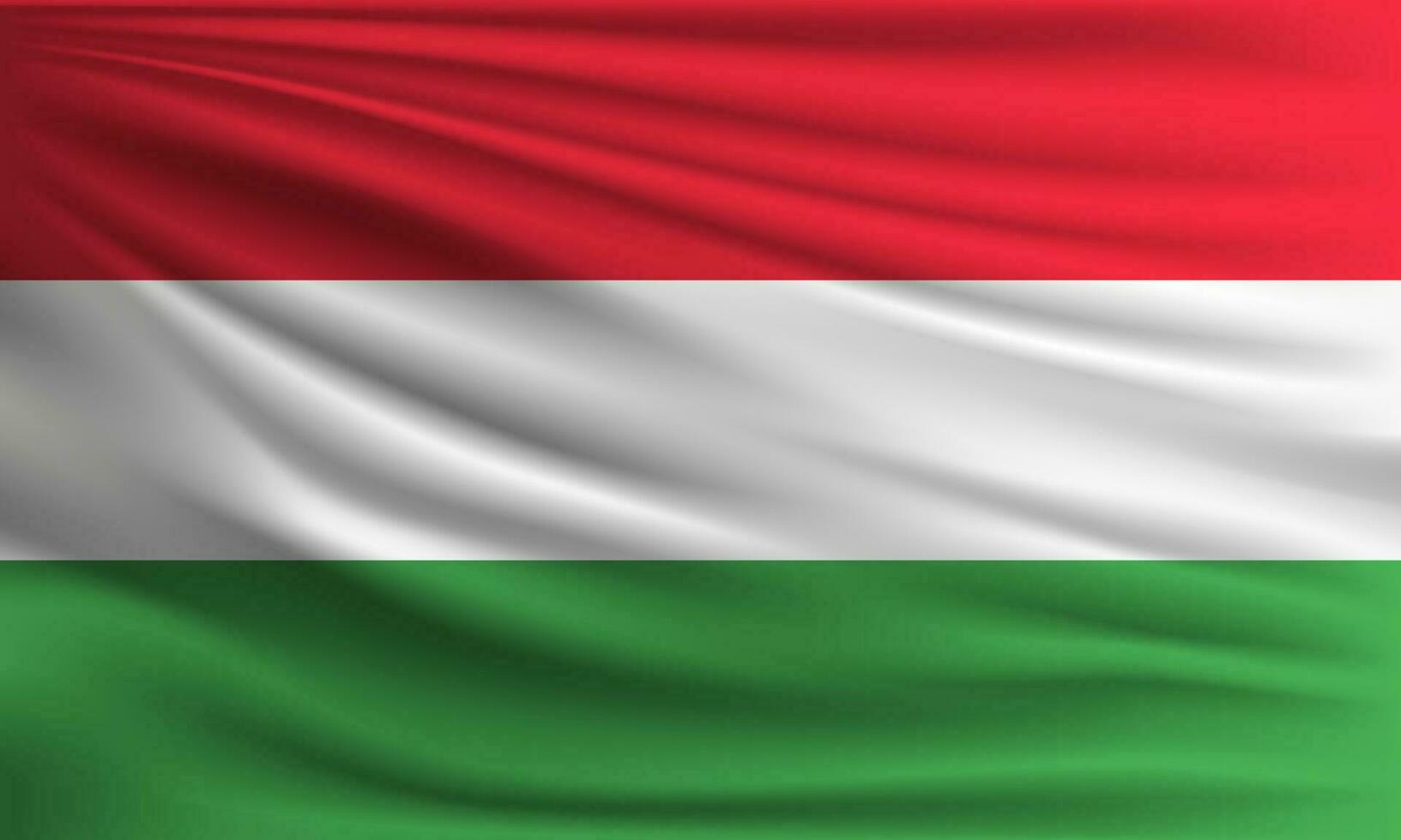 Vector flag of Hungary
