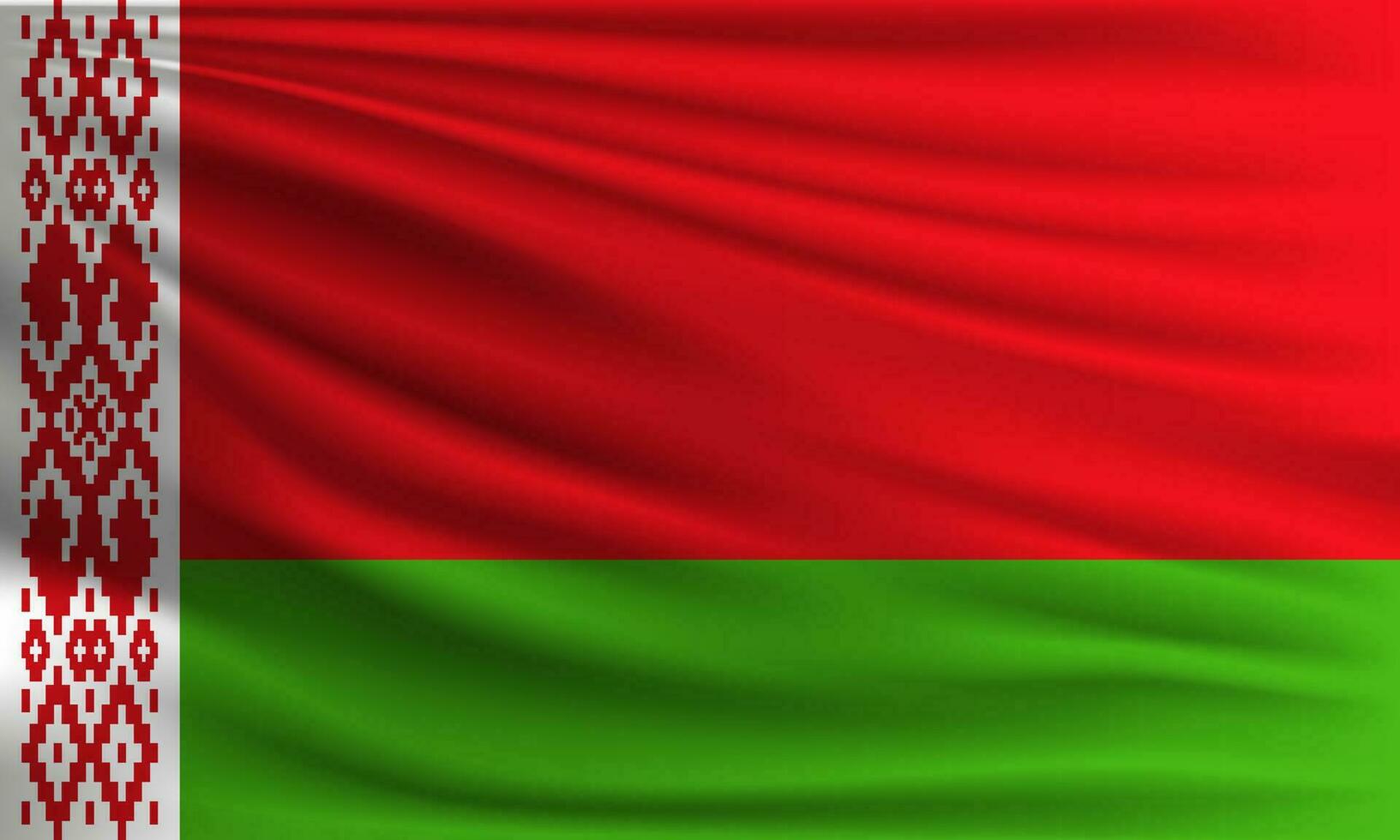 Vector flag of Belarus