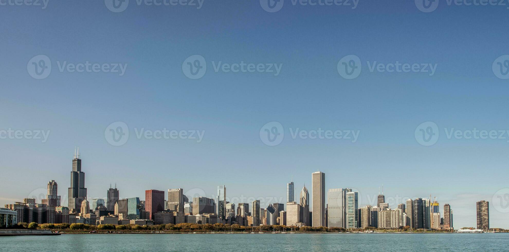 City of Chicago Panoramic Skyline photo