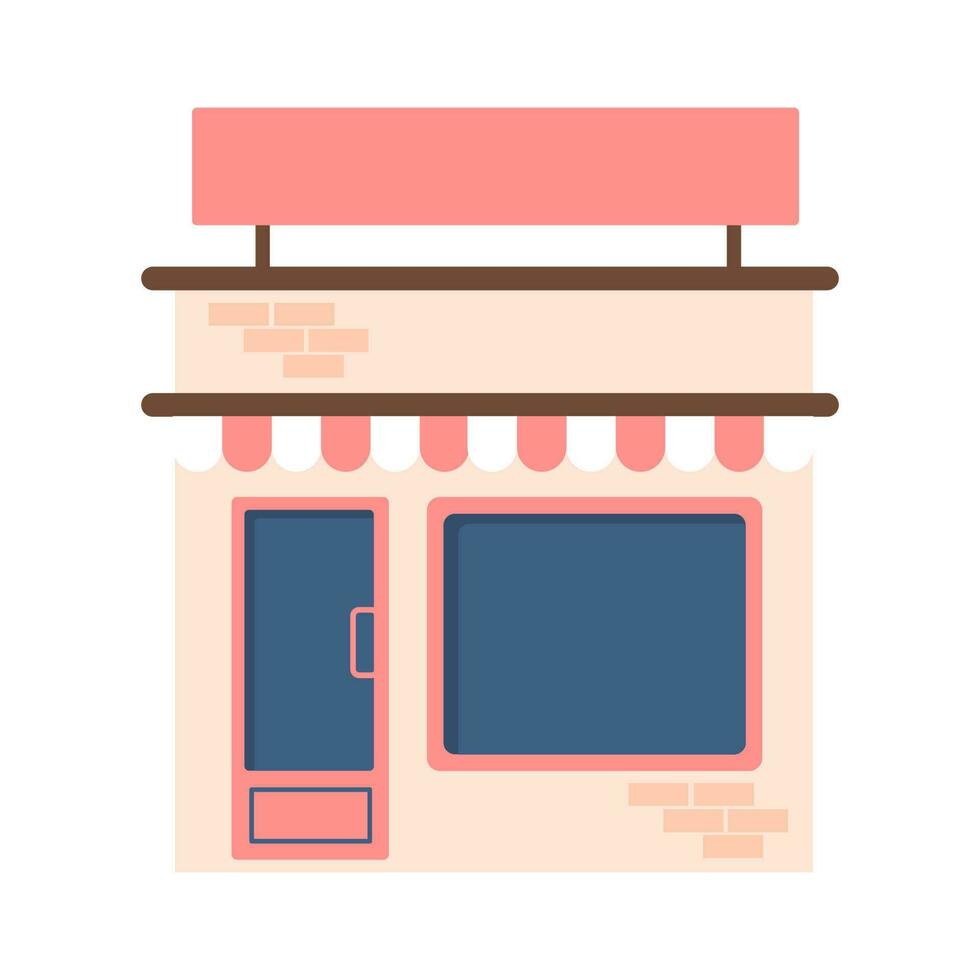 mini store illustration vector