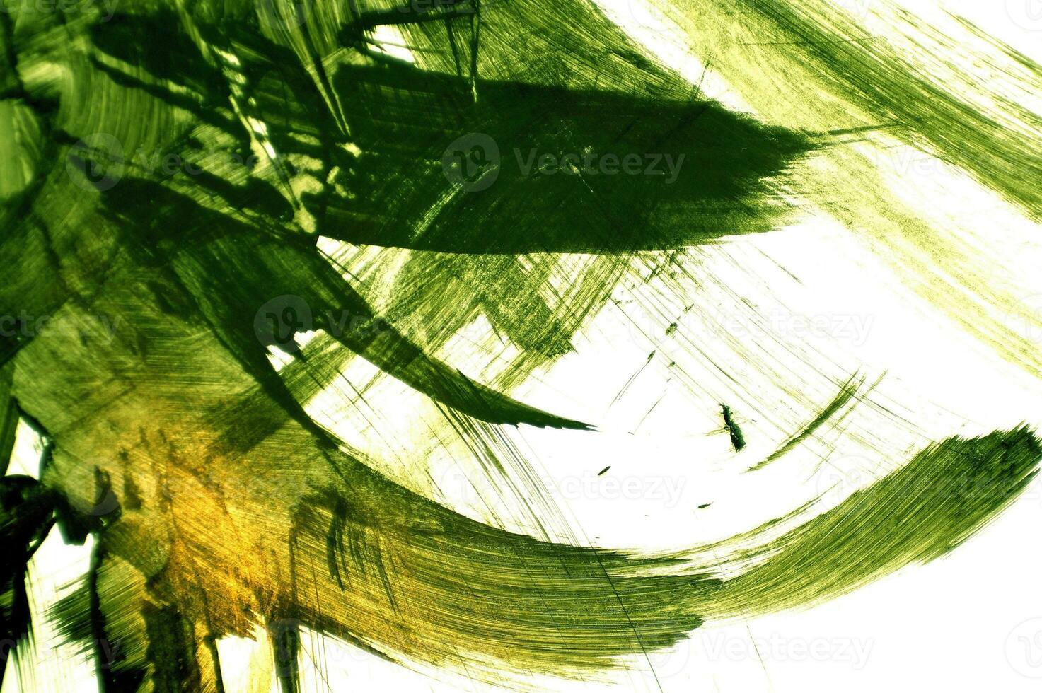 Green Smudges Background photo