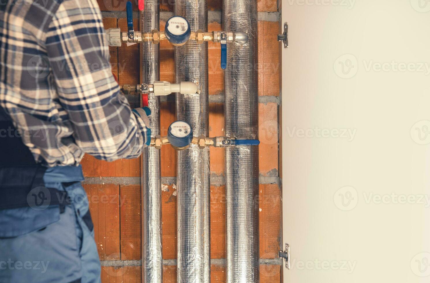 Heating System Final Adjustment Performed by Technician photo