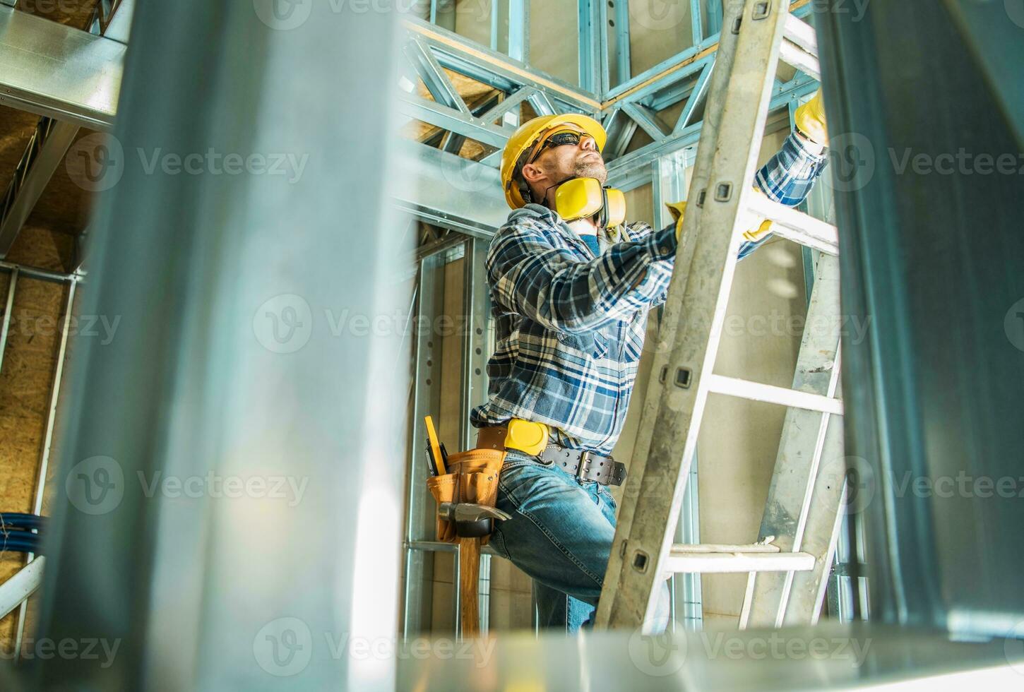 Steel Building Construction Job photo