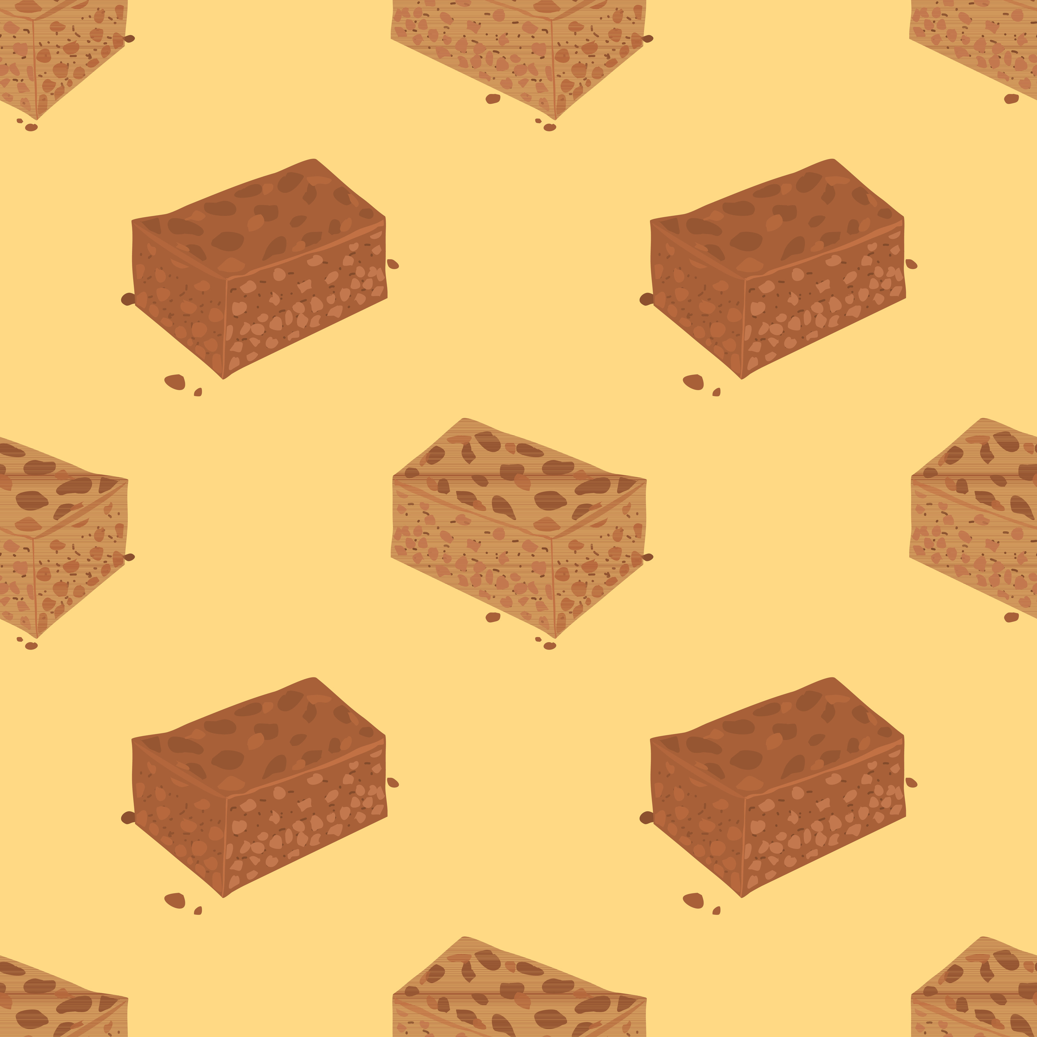 Brownies fondo de pantalla, postre dibujo, comida patrones, modelo