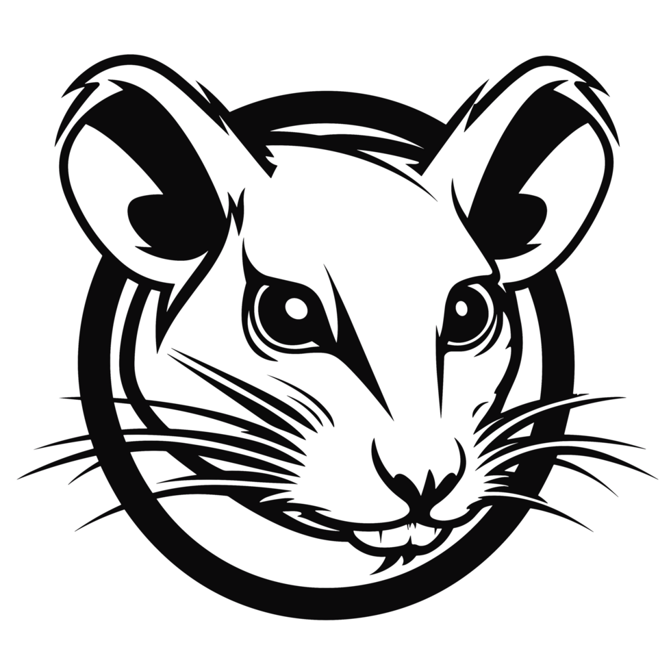 Rat Silhouette - png