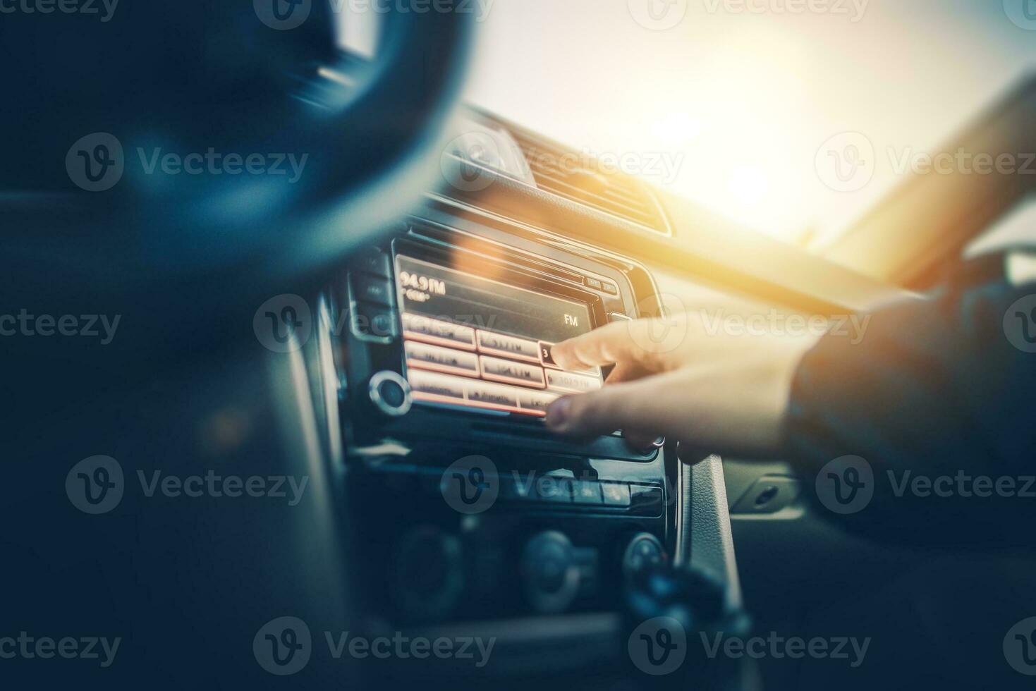 Car Radio Listening photo