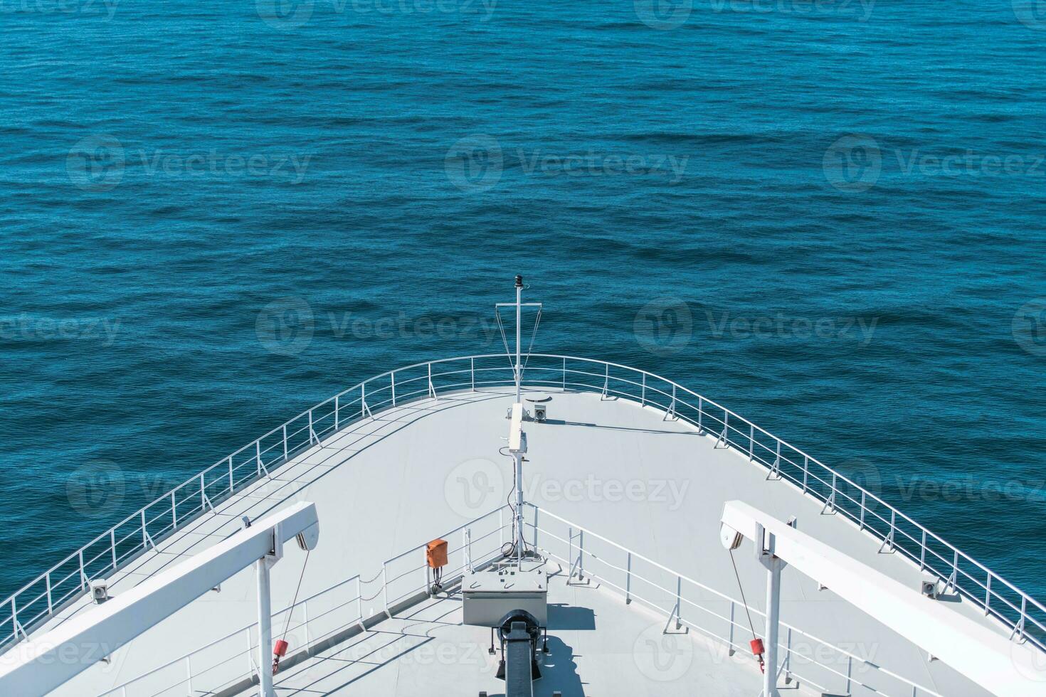 Cruise Ship Bow Closeup photo