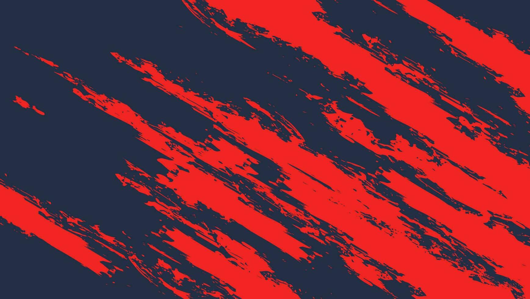 Abstract Scratch Red Grunge Texture In Black Background vector