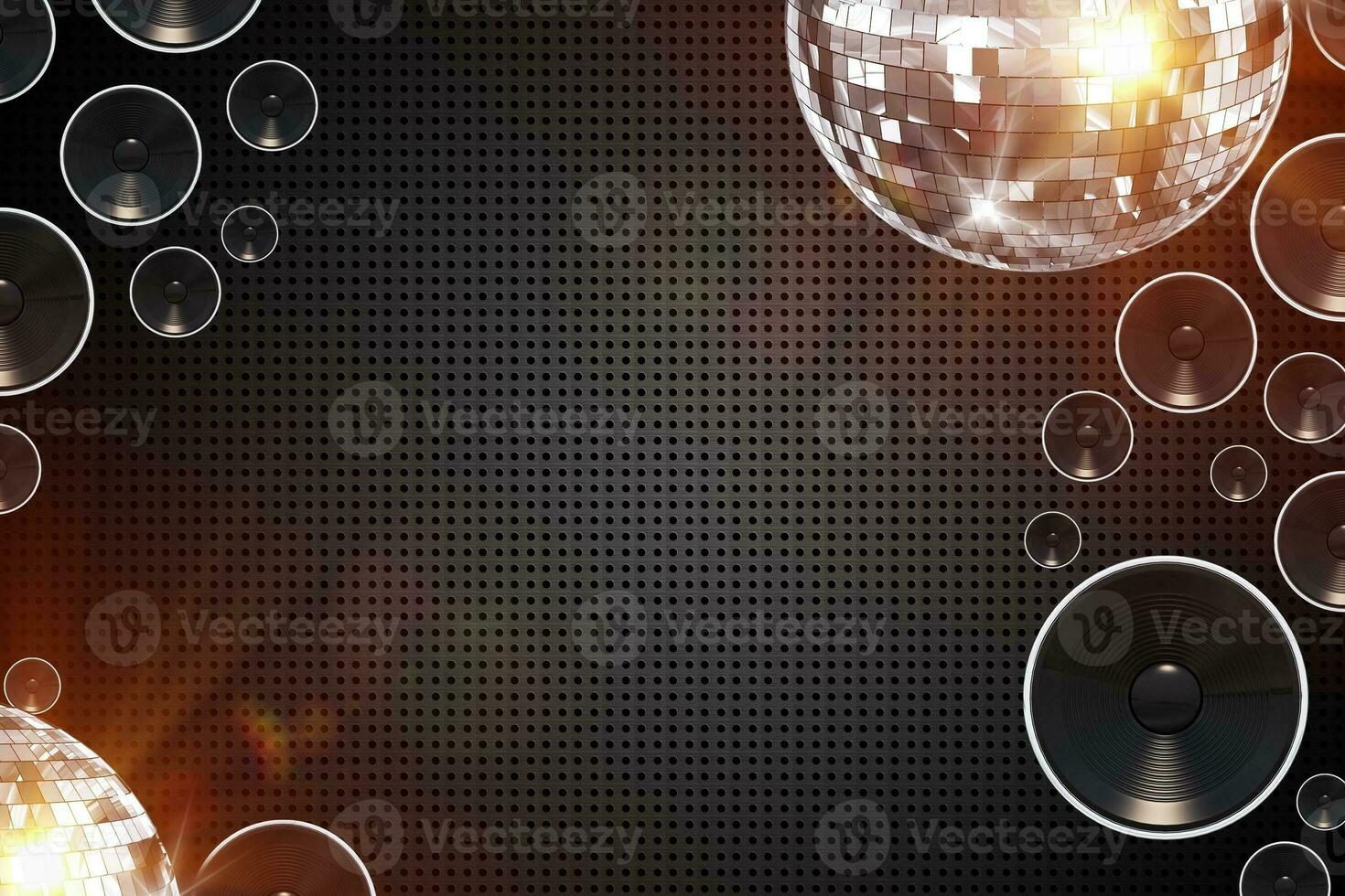 Retro Disco Background photo