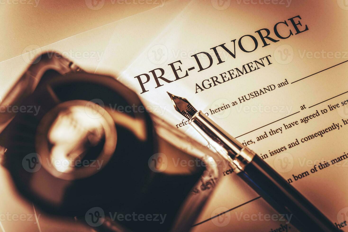 Pre Divorce Agreement photo