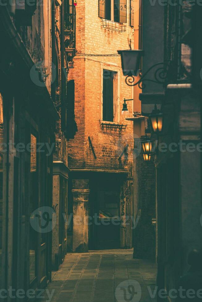 Venice Narrow Street photo