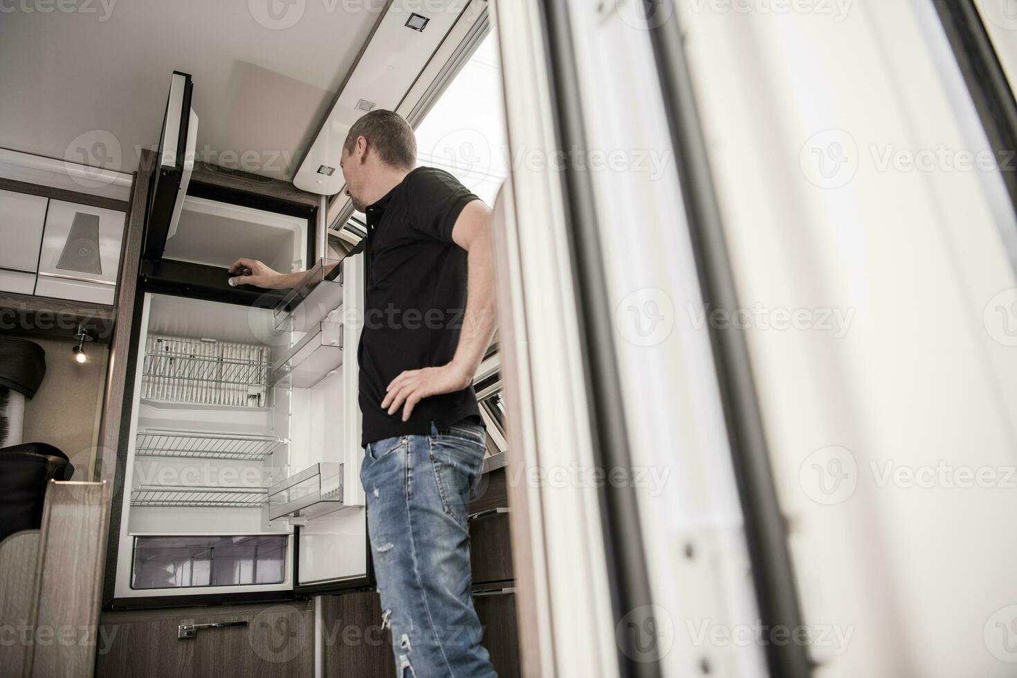 Broken RV Refrigerator photo