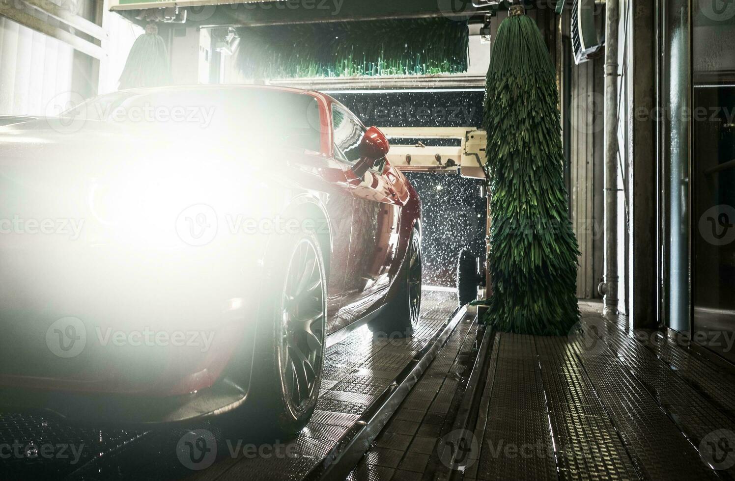 Vehicle Cleaning in Car Wash 24635051 Stock Photo at Vecteezy