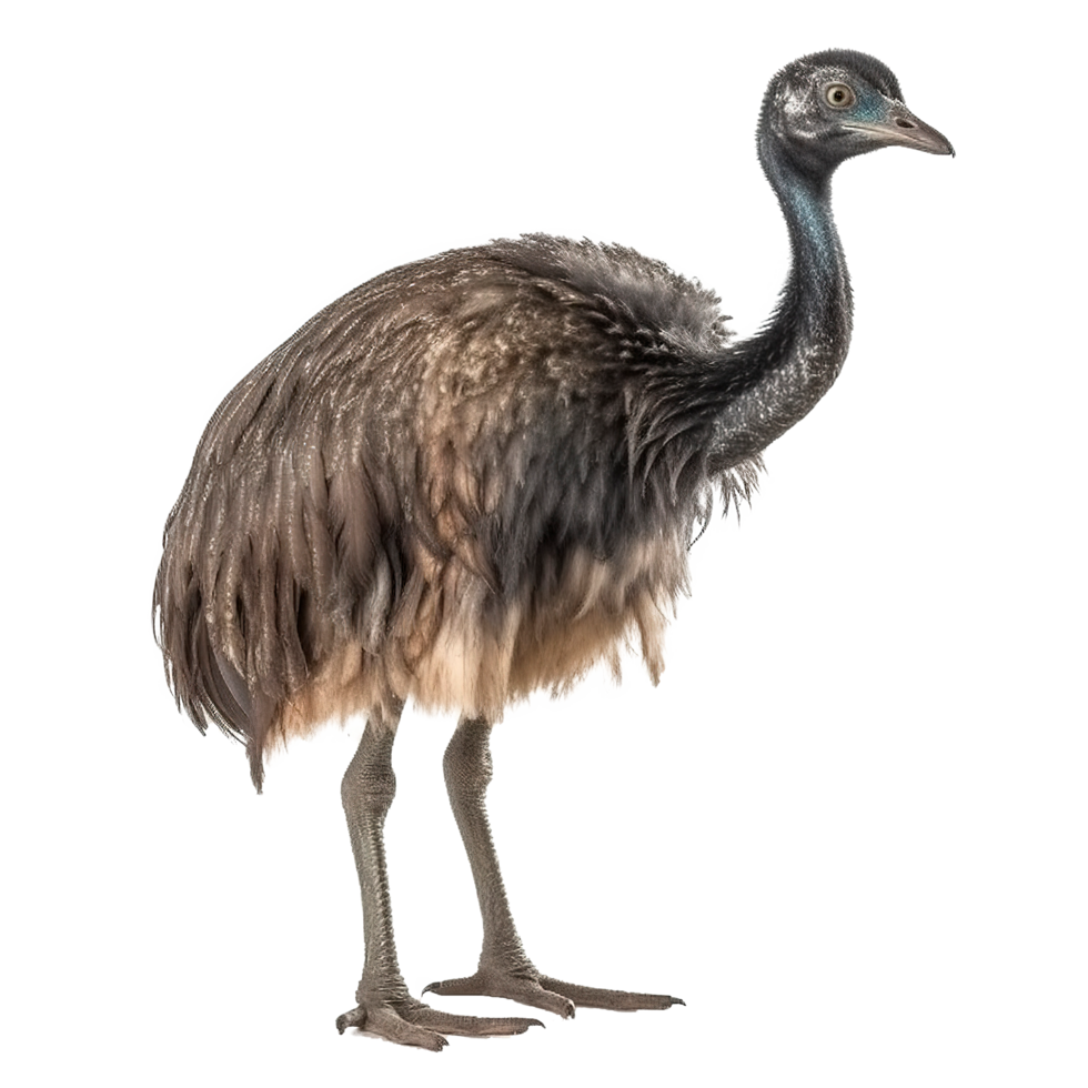 Emu isolated on Transparent background, Digital Art, Images, isolated on a transparent background, png