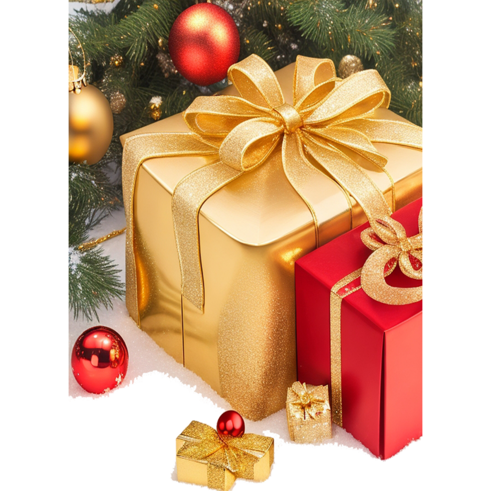 Christmas Gift Box On Transparent Background 24635719 PNG christmas-gift-box-on-transparent-background-24635719-png