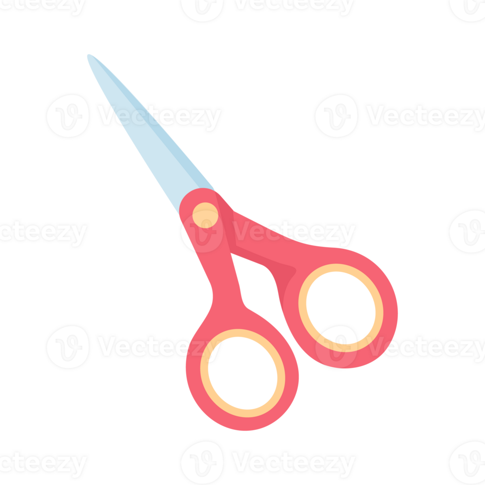 Scissors for cutting paper. back to school supplies for kids