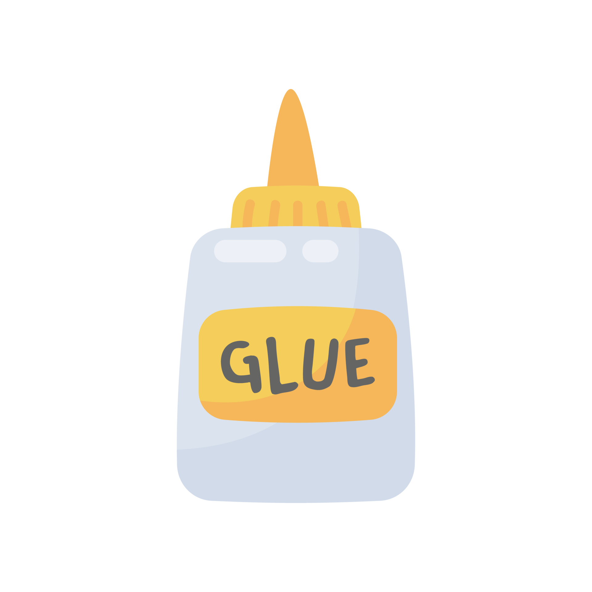 sticky glue for attaching paper Glue Stick Educational Craft Supplies