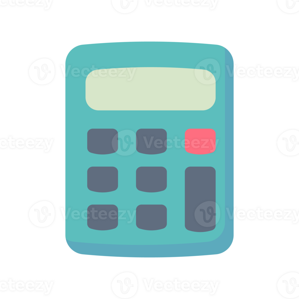 kalkylator för portion med matematisk beräkningar matematik inlärning png