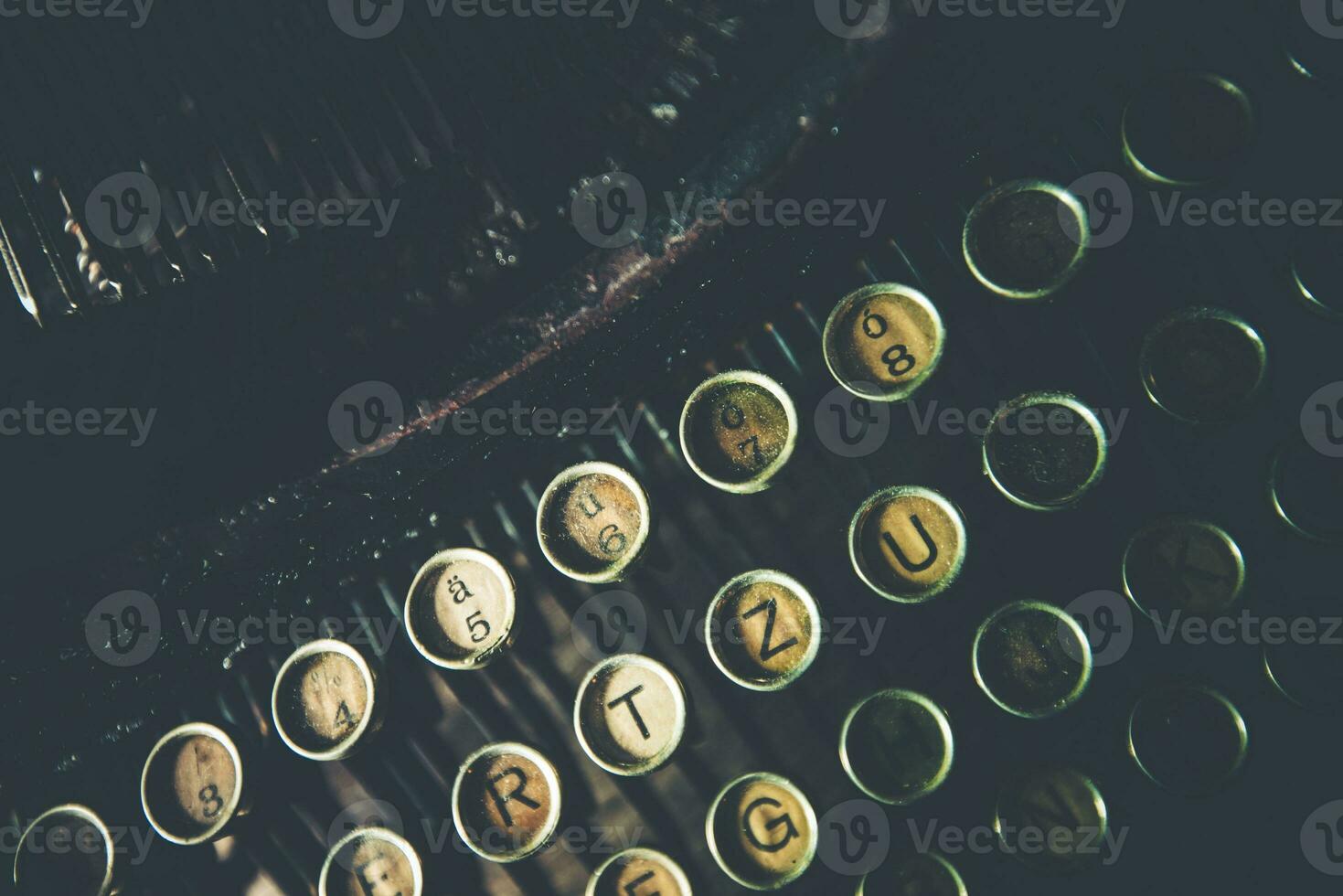 Old Rusty Typewriter photo