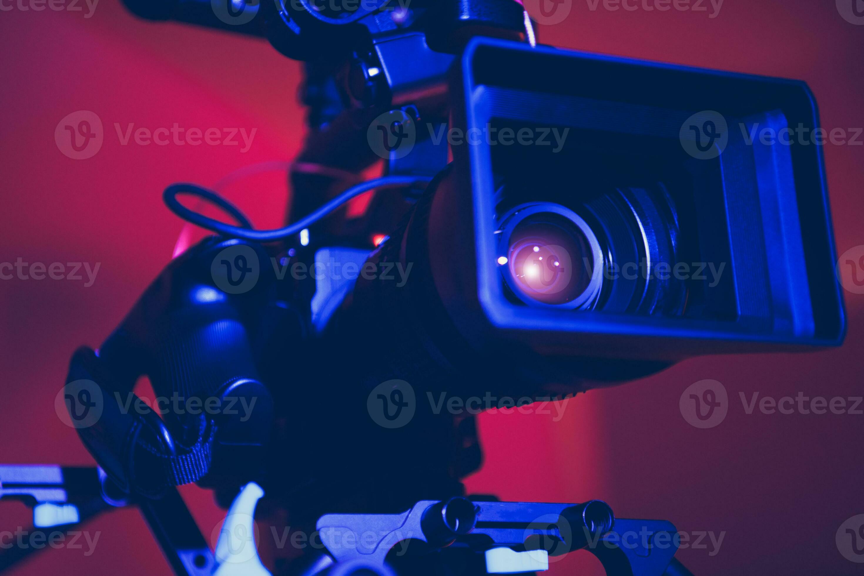 Modern Digital Cinema Camera Close Up 24636580 Stock Photo at Vecteezy