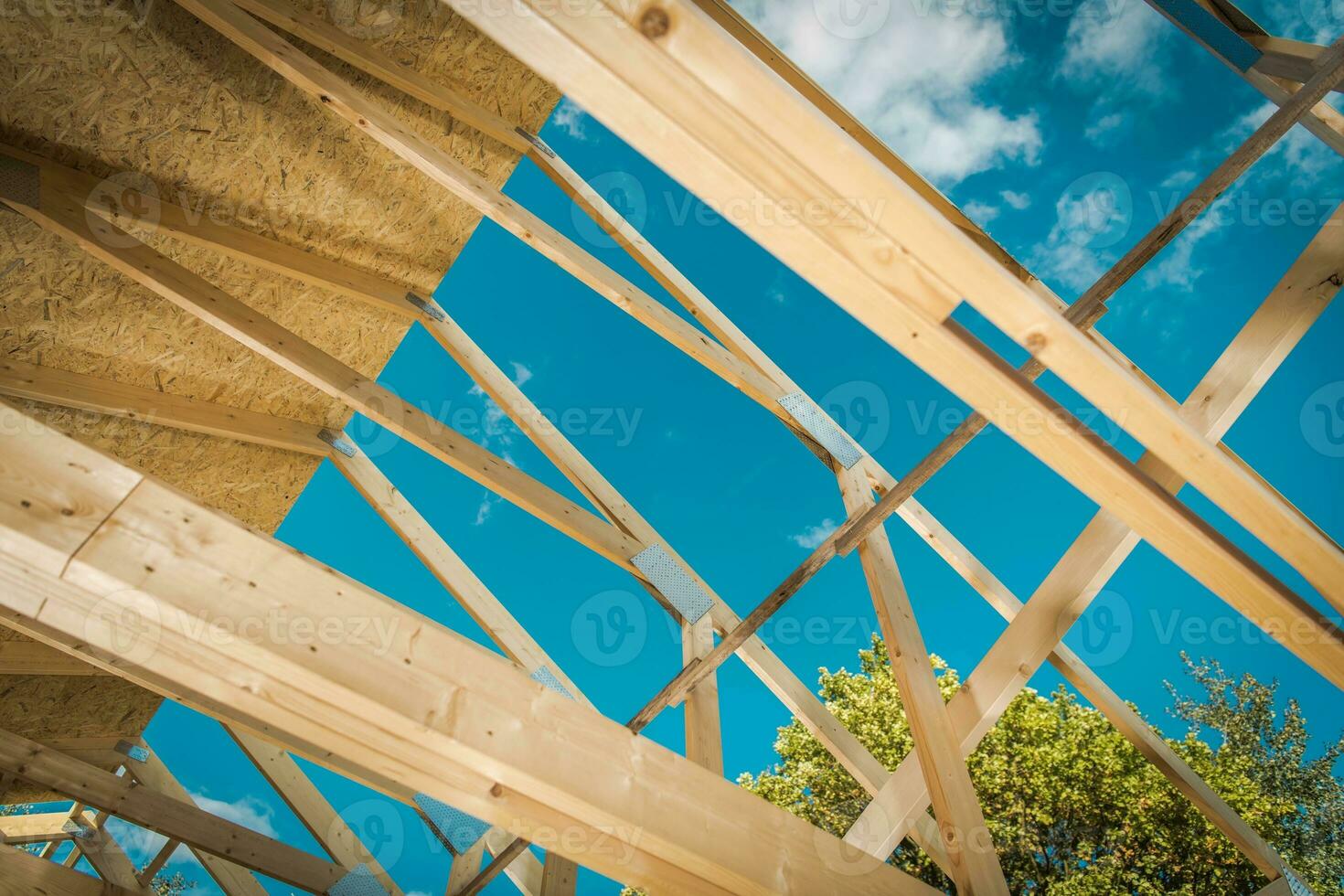 Building House Roof photo